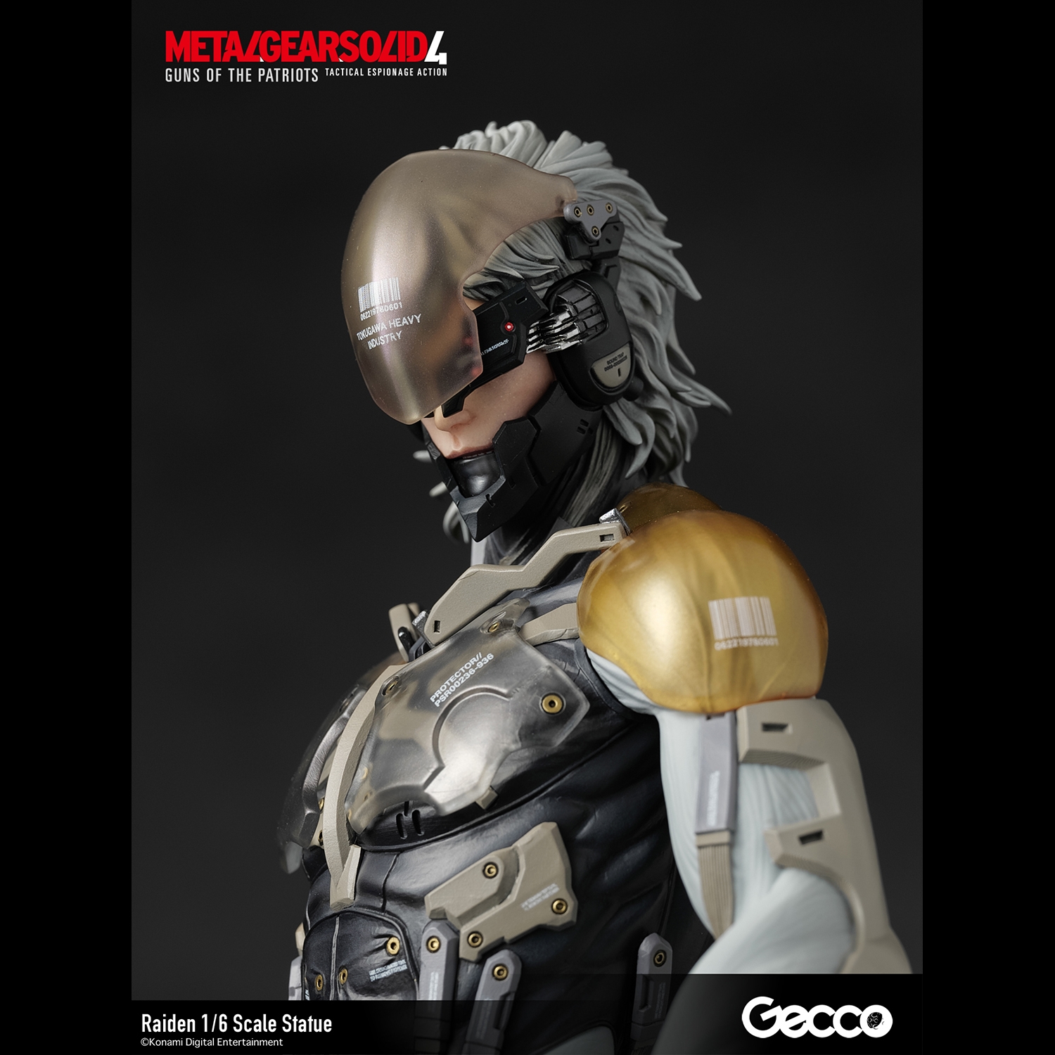 METAL GEAR SOLID 4 GUNS OF THE PATRIOTS, Raiden 1/6 Scale Statue 